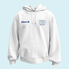 Moletom Allianz Branco Sem Zíper 
