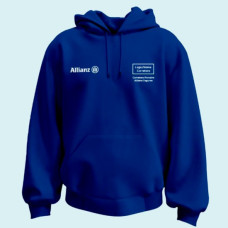 Moletom Allianz Azul Sem Zíper 
