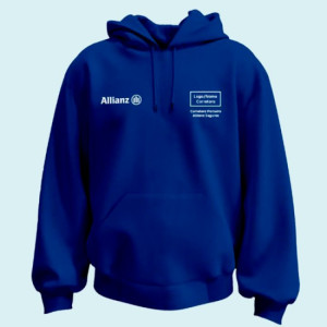 Moletom Allianz Azul Sem Zíper 