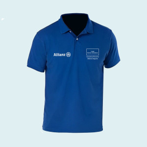 Camisa Polo Azul